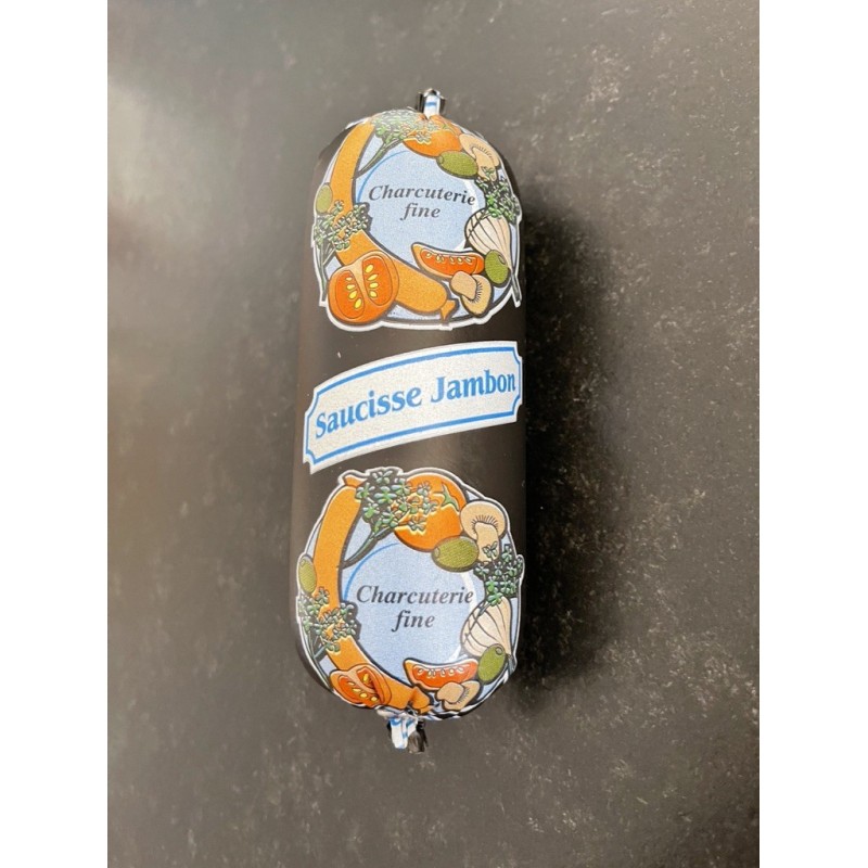 SAUCISSE DE JAMBON PISTACHE - pièce de 250 g