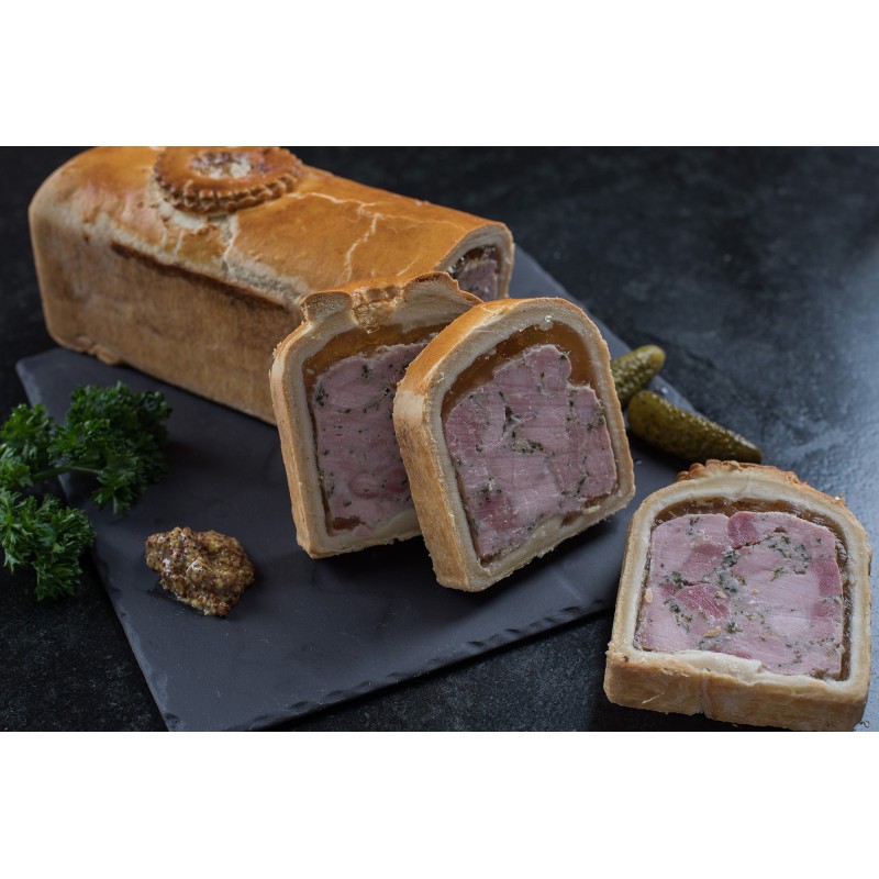 PÂTÉ EN CROUTE par 2 tranches - 250g