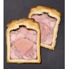 PATE EN CROUTE MOUSSE par 2 tranches - 240g