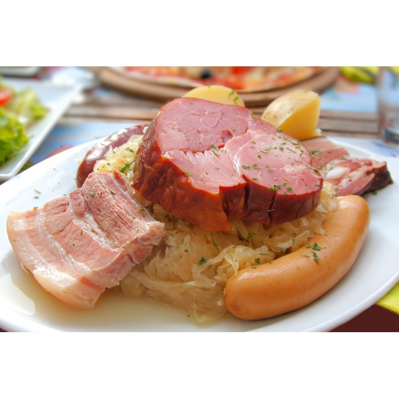 CHOUCROUTE GARNIE COMPLETE par 1 portion - 700g